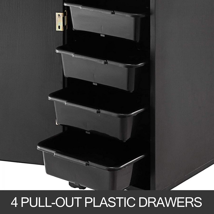 SPA Beauty Hairdressing Cart Storage Trolley for Salon